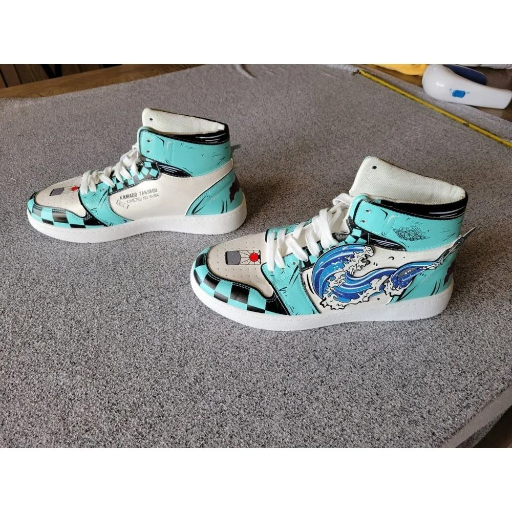 Anime Demon Slayer Cosplay Streetwear Casual Fashion Sneakers Gym Outdoor Shoes - Picture 3 of 10